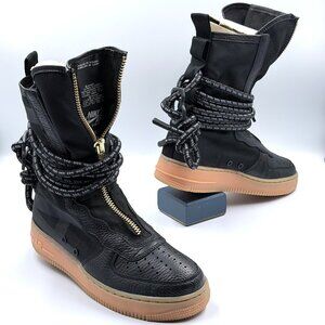 Wmns Nike SF Air Force 1 High 'Black Gum'